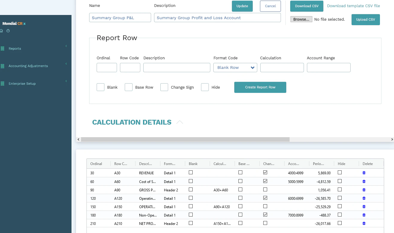 screenshot of Mondial CRx